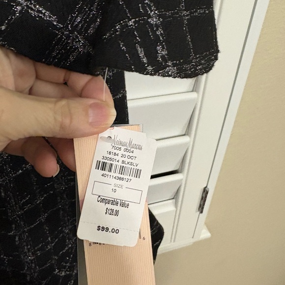 Nanette Nanette Lepore Three-Quarter Sleeve Plaid Dress - Picture 4 of 5